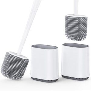 Hanbaaz Premium Toilet and bathroom Cleaning silicon Brush