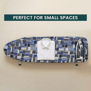 Wall mounted foldable ironing board for small spaces